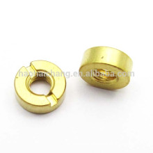 China manufacturer new products custom made lathe brass round nut